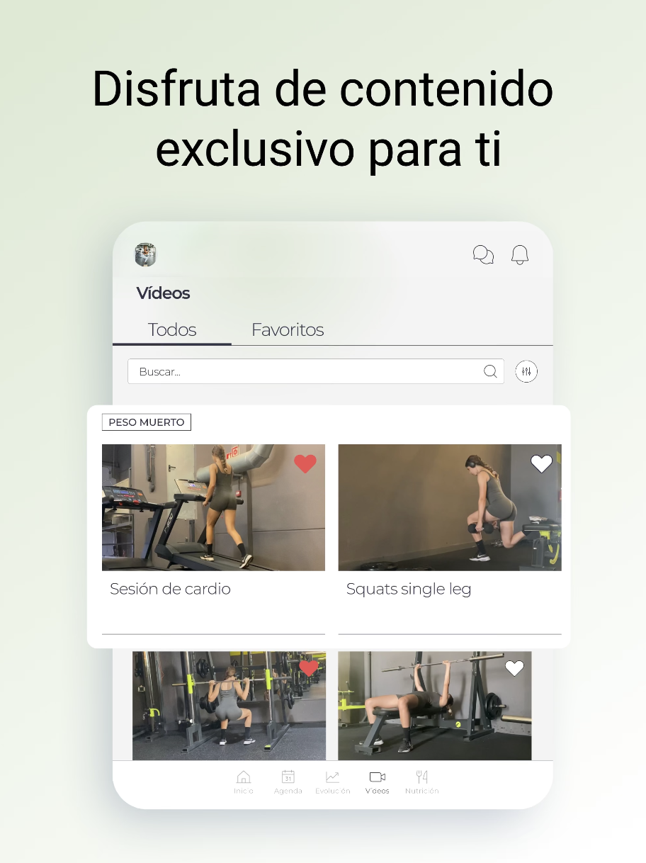 Contenido exclusivo para ti
